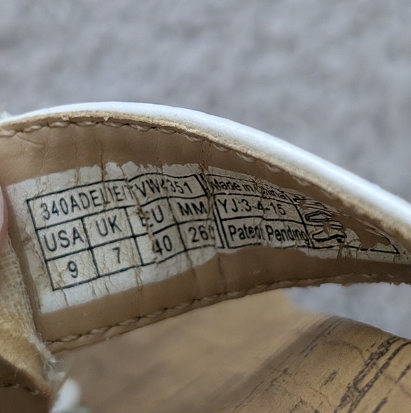 Vionic Adelie White Beaded Thong Comfort Orthotic Sandals Flip Flop Slides Sz 9 - Picture 9 of 10